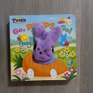 Purple Peeps Bunny Plush Book - Preloved